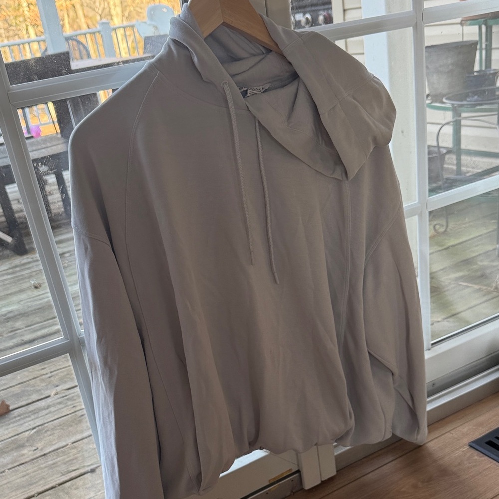 Athleta bubble hem Hoodie